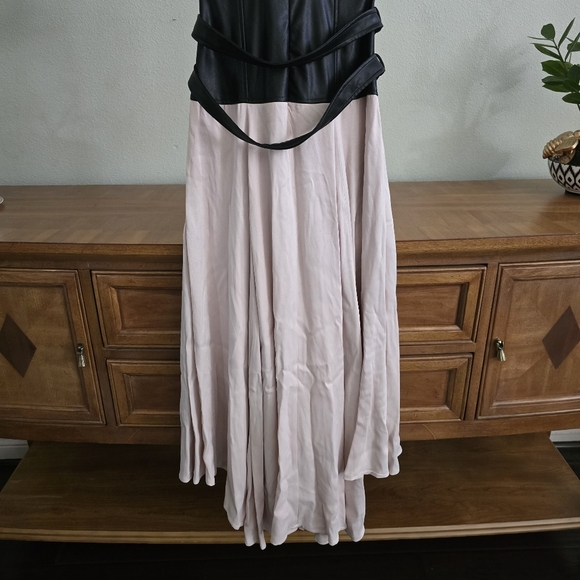 Anthropologie Maeve Draped Tie-Neck Midi Dress - Picture 9 of 13